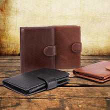 Laden Sie das Bild in den Galerie-Viewer, Lässige RFID Geldbörse mit großem Fassungsvermögen für Herren