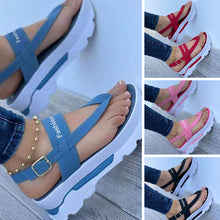 Laden Sie das Bild in den Galerie-Viewer, Lässige Sandalen Mit Weicher Sohle