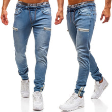 Laden Sie das Bild in den Galerie-Viewer, Lässige Sportjeans Mit Reißverschluss Für Herren