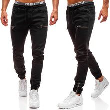 Laden Sie das Bild in den Galerie-Viewer, Lässige Sportjeans Mit Reißverschluss Für Herren