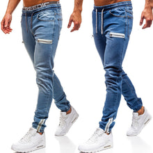Laden Sie das Bild in den Galerie-Viewer, Lässige Sportjeans Mit Reißverschluss Für Herren