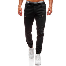 Laden Sie das Bild in den Galerie-Viewer, Lässige Sportjeans Mit Reißverschluss Für Herren