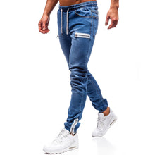 Laden Sie das Bild in den Galerie-Viewer, Lässige Sportjeans Mit Reißverschluss Für Herren