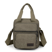 Laden Sie das Bild in den Galerie-Viewer, Lässige Umhängetasche aus Segeltuch für Herren im Freien