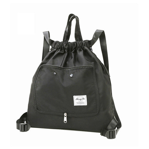 Lässiger Rucksack mit Kordelzug