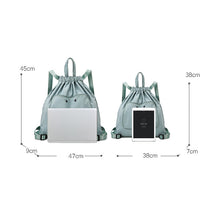 Laden Sie das Bild in den Galerie-Viewer, Lässiger Rucksack mit Kordelzug