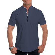 Laden Sie das Bild in den Galerie-Viewer, Leichtes Lässiges Herren-T-Shirt
