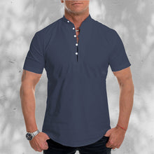 Laden Sie das Bild in den Galerie-Viewer, Leichtes Lässiges Herren-T-Shirt