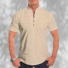 Laden Sie das Bild in den Galerie-Viewer, Leichtes Lässiges Herren-T-Shirt