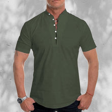 Laden Sie das Bild in den Galerie-Viewer, Leichtes Lässiges Herren-T-Shirt