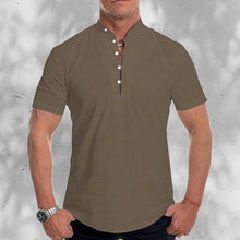 Laden Sie das Bild in den Galerie-Viewer, Leichtes Lässiges Herren-T-Shirt