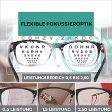 Laden Sie das Bild in den Galerie-Viewer, Lesebrille Mit Autofokus