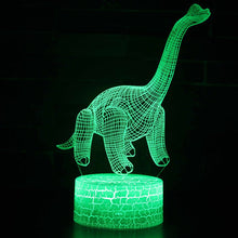 Laden Sie das Bild in den Galerie-Viewer, LED Dinosaurier Nachtlicht mit Fernbedienung