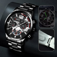 Laden Sie das Bild in den Galerie-Viewer, Modische Wasserdichte Leuchtende Quarzuhr