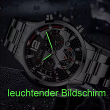 Laden Sie das Bild in den Galerie-Viewer, Modische Wasserdichte Leuchtende Quarzuhr