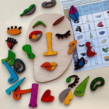 Laden Sie das Bild in den Galerie-Viewer, Montessori-Puzzle Aus Holz