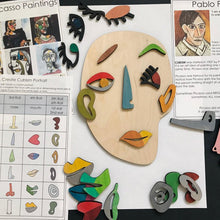 Laden Sie das Bild in den Galerie-Viewer, Montessori-Puzzle Aus Holz