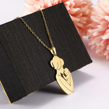 Laden Sie das Bild in den Galerie-Viewer, Eltern-Kind-Halskette zum Muttertag
