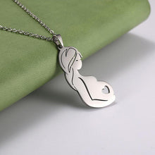 Laden Sie das Bild in den Galerie-Viewer, Eltern-Kind-Halskette zum Muttertag