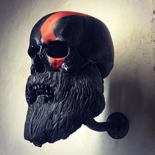Laden Sie das Bild in den Galerie-Viewer, Motorrad Schädel Helmhalter