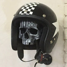 Laden Sie das Bild in den Galerie-Viewer, Motorrad Schädel Helmhalter
