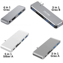 Laden Sie das Bild in den Galerie-Viewer, Multifunktionale Dockingstation Aus Aluminiumlegierung