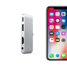 Laden Sie das Bild in den Galerie-Viewer, Multifunktionale Dockingstation Aus Aluminiumlegierung