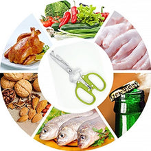 Laden Sie das Bild in den Galerie-Viewer, Multifunktionale Küchenschere Aus Edelstahl