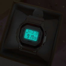 Laden Sie das Bild in den Galerie-Viewer, Multifunktionale Wasserdichte Elektronische Uhr Aus Metall