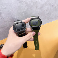 Laden Sie das Bild in den Galerie-Viewer, Multifunktionale Wasserdichte Elektronische Uhr Aus Metall