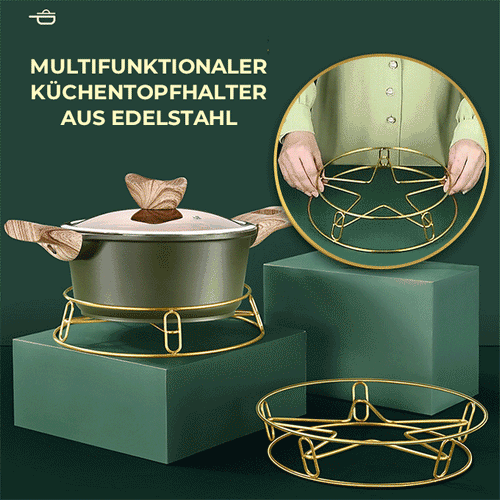 Multifunktionaler Küchentopfhalter Aus Edelstahl