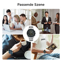 Laden Sie das Bild in den Galerie-Viewer, Multifunktions-Quarzuhr Für Herren Mit Mehreren Knöpfen