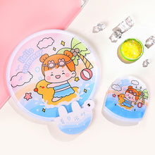 Laden Sie das Bild in den Galerie-Viewer, Netter Faltbarer Tragbarer Fächer