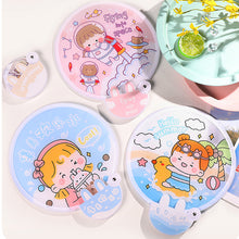 Laden Sie das Bild in den Galerie-Viewer, Netter Faltbarer Tragbarer Fächer