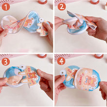 Laden Sie das Bild in den Galerie-Viewer, Netter Faltbarer Tragbarer Fächer