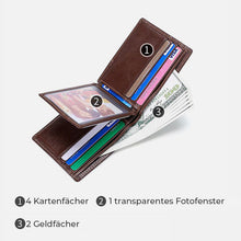 Laden Sie das Bild in den Galerie-Viewer, Neue Business-Geldbörse Mit RFID-Blockierung