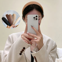 Laden Sie das Bild in den Galerie-Viewer, Neues einfarbiges breites weiches elastisches Haarband