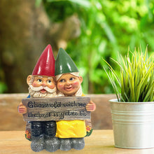 Laden Sie das Bild in den Galerie-Viewer, Niedliche Zwerg Gartenstatue