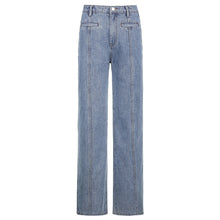 Laden Sie das Bild in den Galerie-Viewer, Modische Pentagramm-Jeans mit hoher Taille