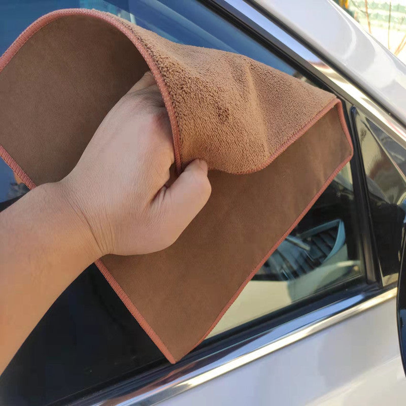 Doppellagiges hochsaugfähiges Autowaschtuch