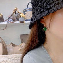 Laden Sie das Bild in den Galerie-Viewer, Schöne Ohrringe mit vierblättrigem Kleeblatt