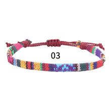 Laden Sie das Bild in den Galerie-Viewer, Geflochtenes Regenbogen-Armband