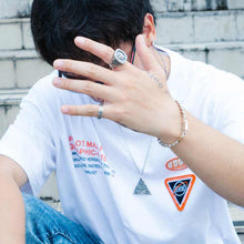 Laden Sie das Bild in den Galerie-Viewer, 7 Todsünden Offener S925-Sterlingsilberring