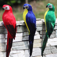 Laden Sie das Bild in den Galerie-Viewer, Simulierte Papageien-Gartendekoration