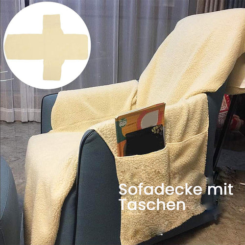 Sofadecke Aus Lammfleece