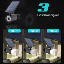 Laden Sie das Bild in den Galerie-Viewer, Solar-Infrarot-Induktions-Gartenleuchte