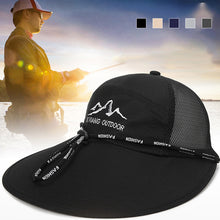 Laden Sie das Bild in den Galerie-Viewer, Sommer atmungsaktiver Sonnenhut für Herren