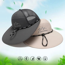 Laden Sie das Bild in den Galerie-Viewer, Sommer atmungsaktiver Sonnenhut für Herren