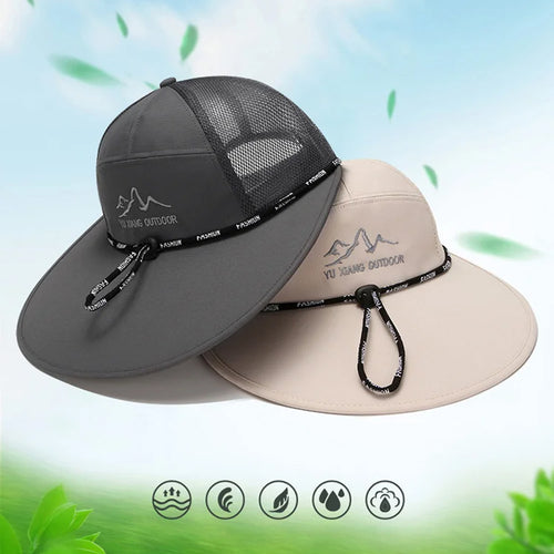 Sommer atmungsaktiver Sonnenhut für Herren