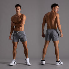 Laden Sie das Bild in den Galerie-Viewer, Sportshorts aus Schneeflockenstrick für Herren